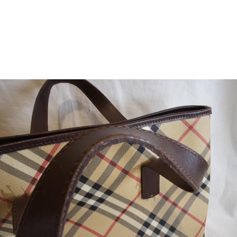 BURBERRY バーバリー/PVCノバチェックハンド//Aランク/92