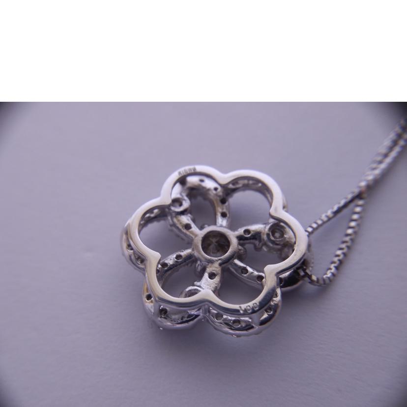 K18WGダイヤネックレス1．00ct//ABランク/94