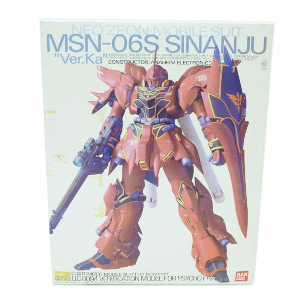 BANDAI バンダイ/1／100　MG　シナンジュ　Ver．Ka．　｢機動戦士ガンダムUC｣/MSN-06S//Aランク/88