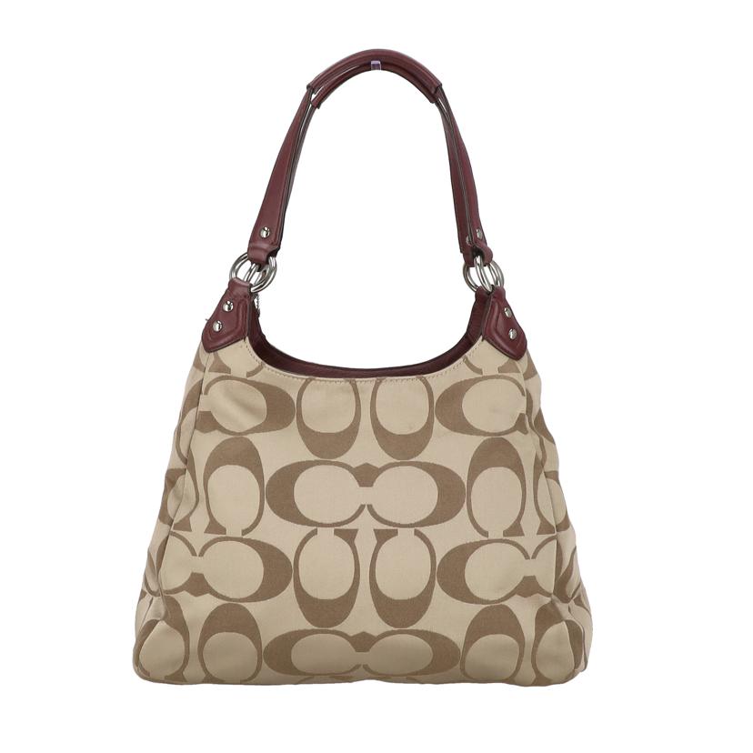 COACH コーチ/シグネチャーホーボー／ショルダーバッグ/F24742//H13**/Aランク/18