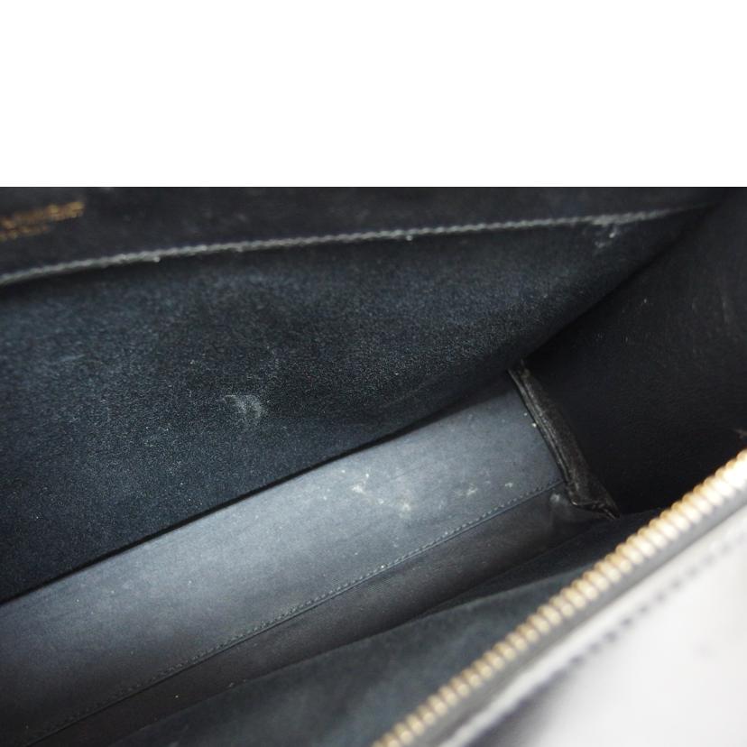 SAINT　LAURENT サンローラン/アップタウンミディアム2WAYショルダーバッグ／ブラック/55765303POJ//GNR*****/ABランク/18