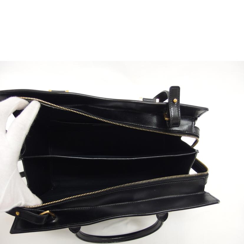 SAINT　LAURENT サンローラン/アップタウンミディアム2WAYショルダーバッグ／ブラック/55765303POJ//GNR*****/ABランク/18