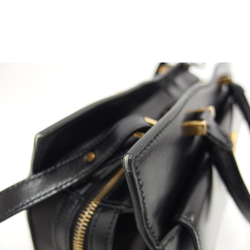 SAINT　LAURENT サンローラン/アップタウンミディアム2WAYショルダーバッグ／ブラック/55765303POJ//GNR*****/ABランク/18