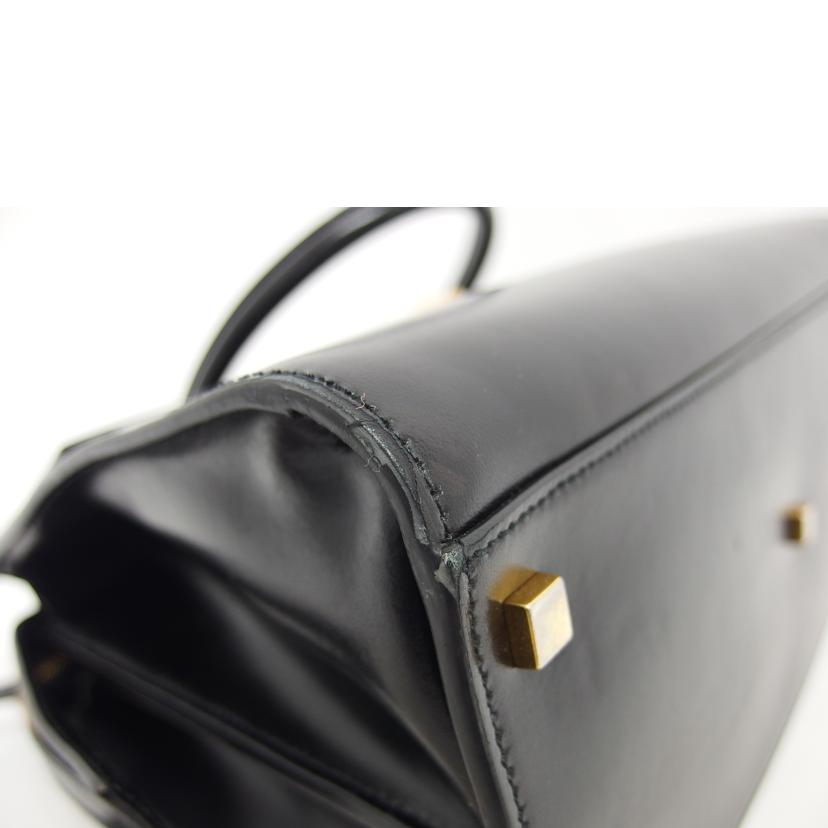 SAINT　LAURENT サンローラン/アップタウンミディアム2WAYショルダーバッグ／ブラック/55765303POJ//GNR*****/ABランク/18
