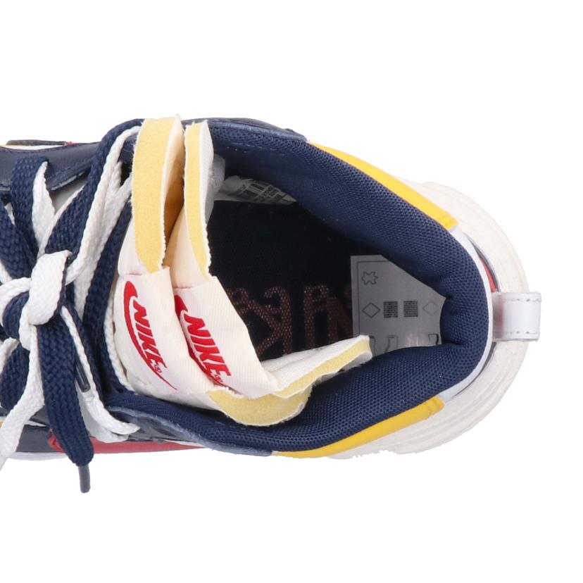 sacai　×　NIKE sacai × NIKE/sacai　×　NIKE　BLAZER　MID/BV0072-700//Aランク/85