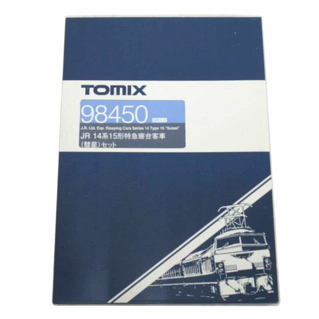 TOMIX/Nゲージ／TOMIX・JR14系15形特急寝台客車（彗星）4両セット/98450//Aランク/63