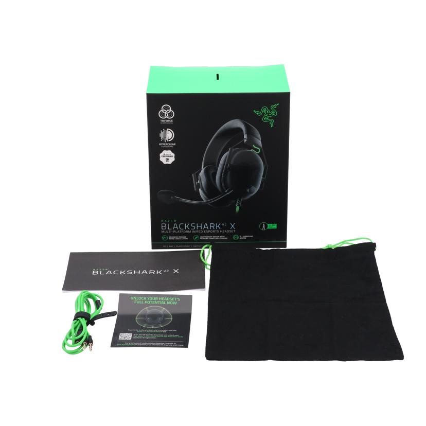 Razer レイザー　/ゲーミングヘッドセット／BlackShark　V2　X/RZ04-03240100-R3M1//862510D13418027/Bランク/22