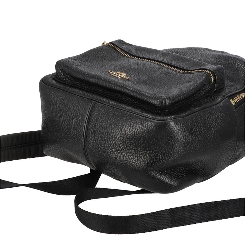 COACH コーチ/レザーミニバックパック／リュック／ブラック/F28995//L18**/ABランク/18