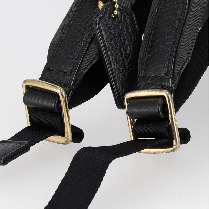 COACH コーチ/レザーミニバックパック／リュック／ブラック/F28995//L18**/ABランク/18