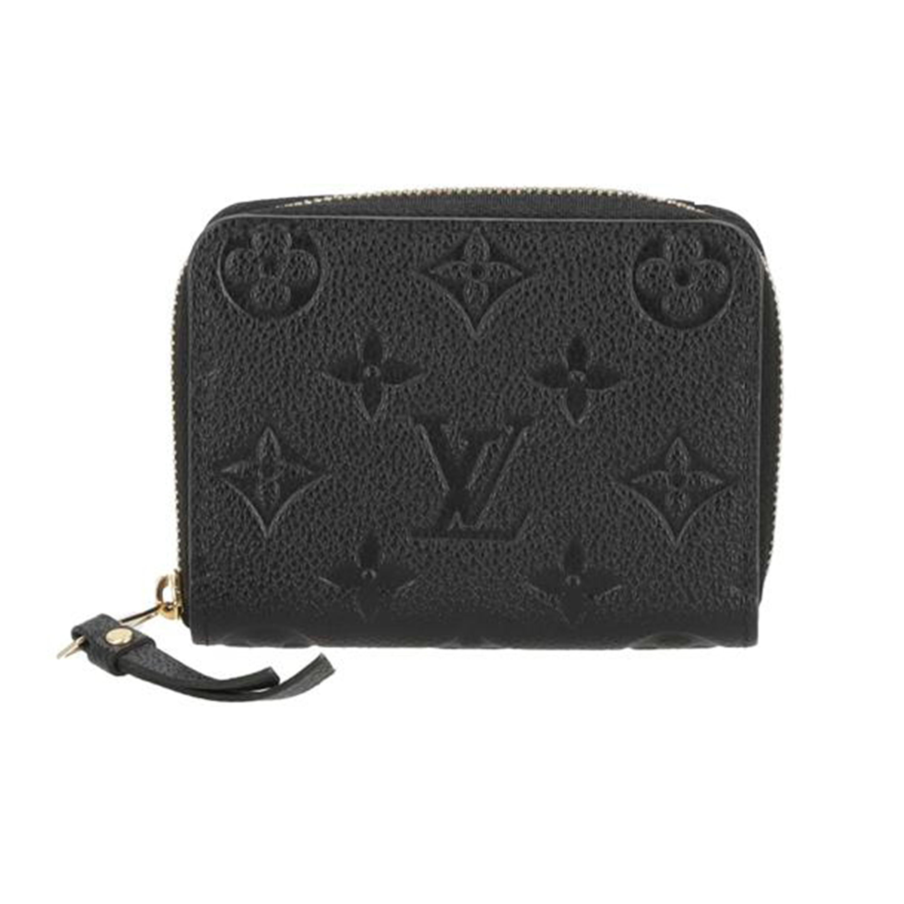 LOUIS VUITTON ルイヴイトン/ジッピー・コイン　パース　ノワール／モノグラム・アンプラント/M60574//RFI****/Aランク/93