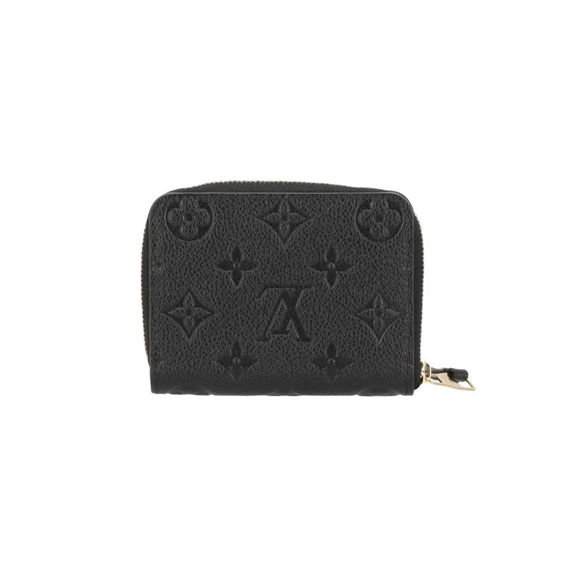 LOUIS VUITTON ルイヴイトン/ジッピー・コイン　パース　ノワール／モノグラム・アンプラント/M60574//RFI****/Aランク/93