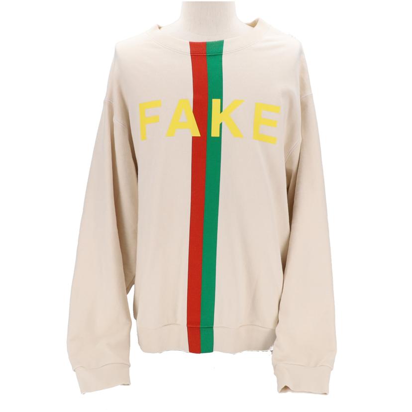 GUCCI グッチ/FAKE　NOT　スウェット/635847//ｻｲｽﾞ:XL/ABランク/91