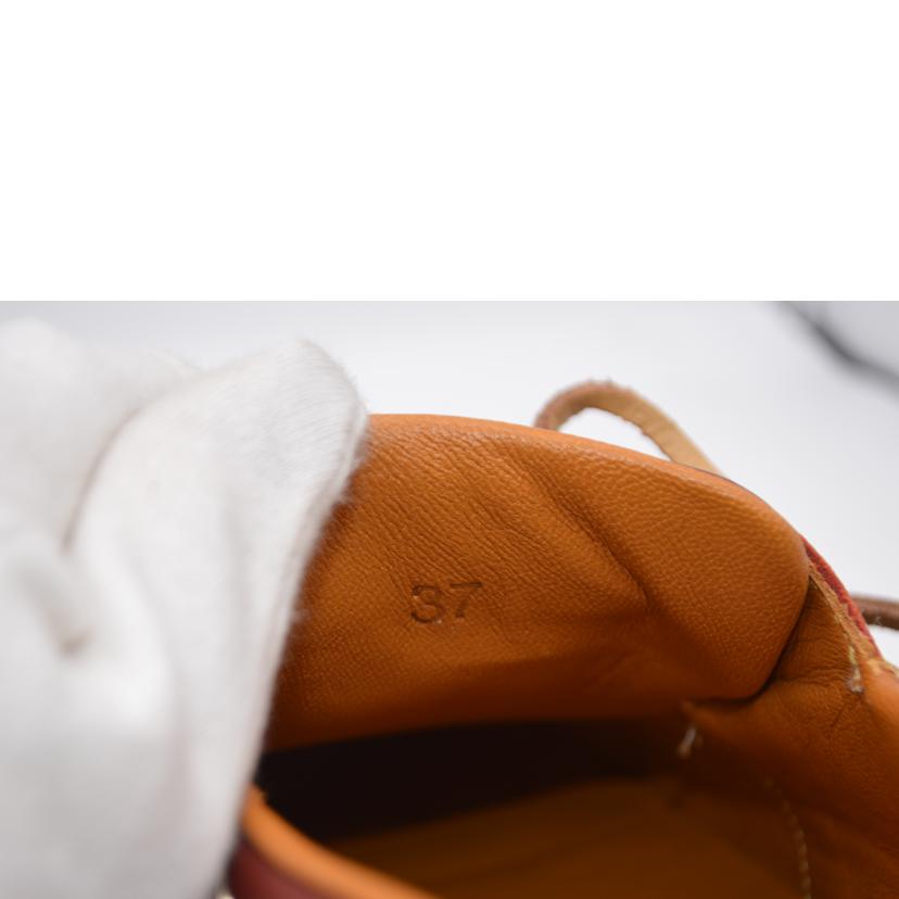 HERMES エルメス/エルメスデッキレザーシューズ／24．0cm//ABランク/89