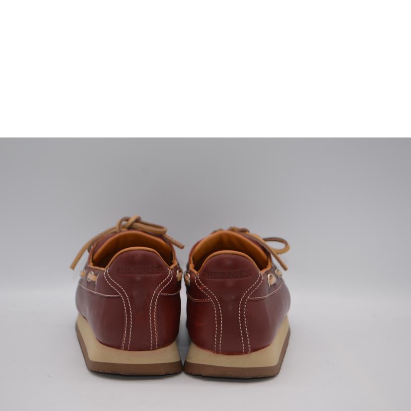 HERMES エルメス/エルメスデッキレザーシューズ／24．0cm//ABランク/89