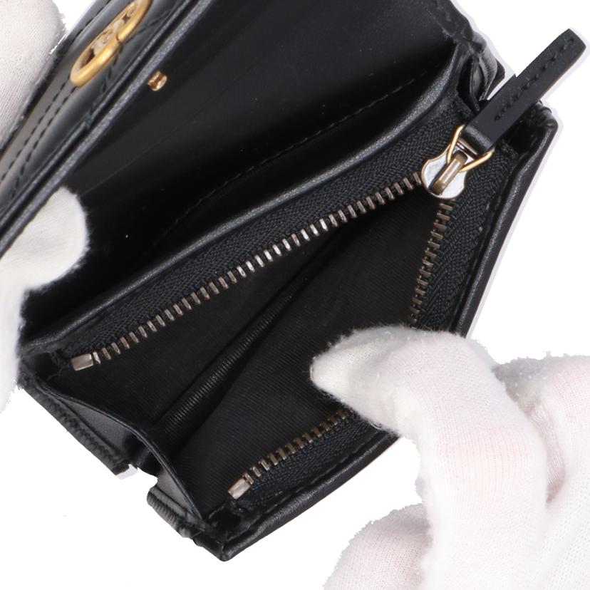 GUCCI グッチ/GGマ－モントダブルGミニウオレット/466492//525***/Aランク/93