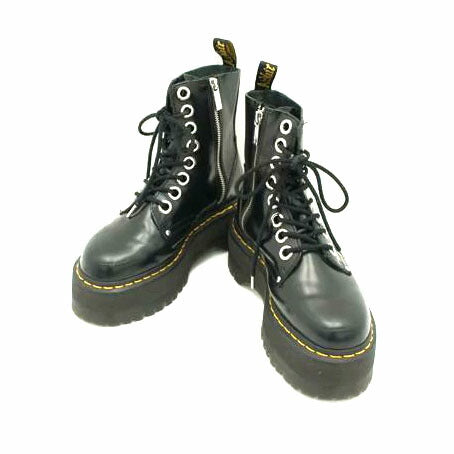 Dr．　Martens ドクターマーチン/AirWair8ホール厚底ブーツ／ブラック/AW006//ABランク/18
