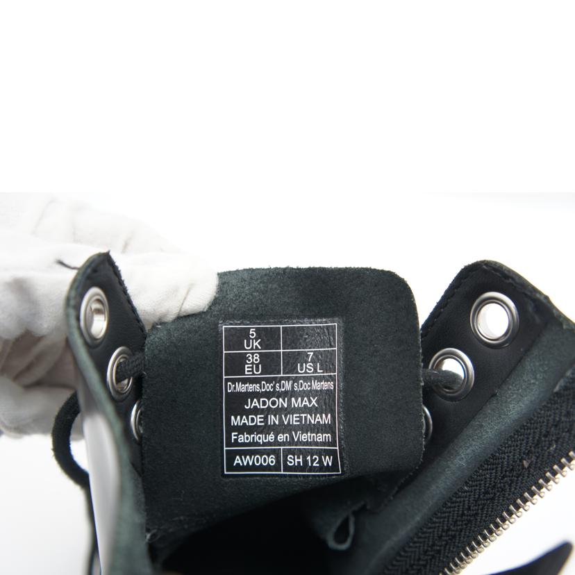 Dr．　Martens ドクターマーチン/AirWair8ホール厚底ブーツ／ブラック/AW006//ABランク/18
