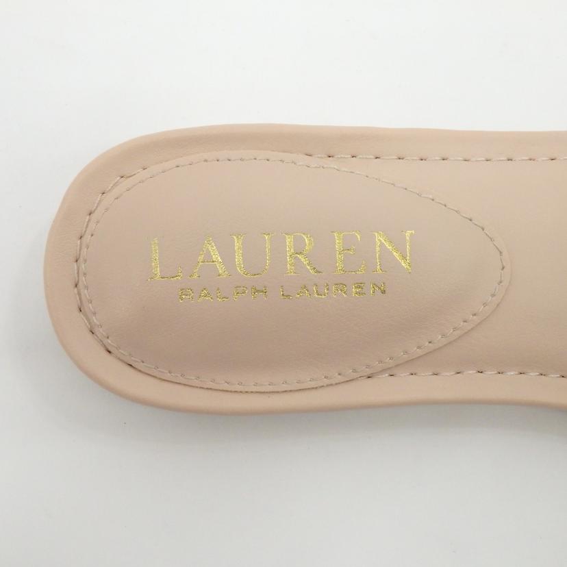 LAUREN　RALPH　LAUREN ローレン　ラルフローレン/ミュールサンダル　ビッグロゴLRL　//ABランク/77