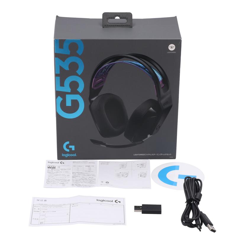 Logicool ロジクール　/ワイヤレスゲーミングヘッドセット/G535//2224MH00NHD9/Bランク/62