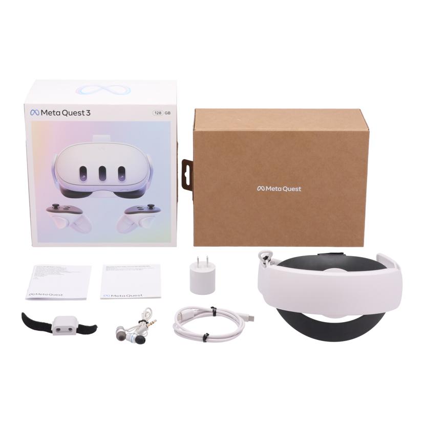 Meta　Facebook メタ　/VRヘッドセット／MetaQuest3　128GB/899-00591-01//2GOYBWKG6H02F7/Bランク/64