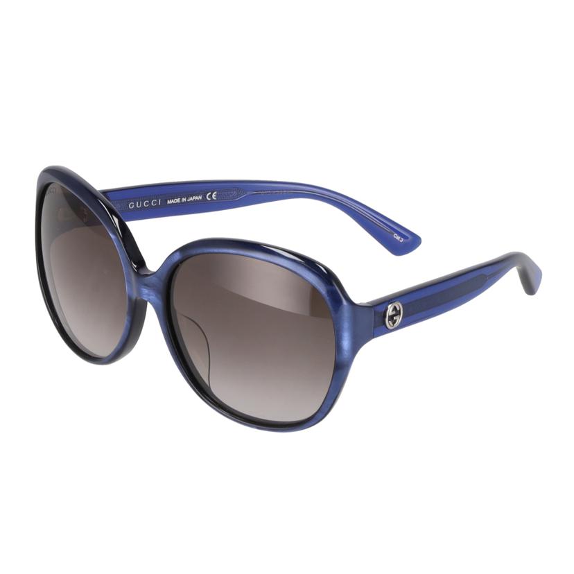 GUCCI グッチ/サングラス/ブルー ブラック/GG0080SK 005//TOT*******/Bランク/01