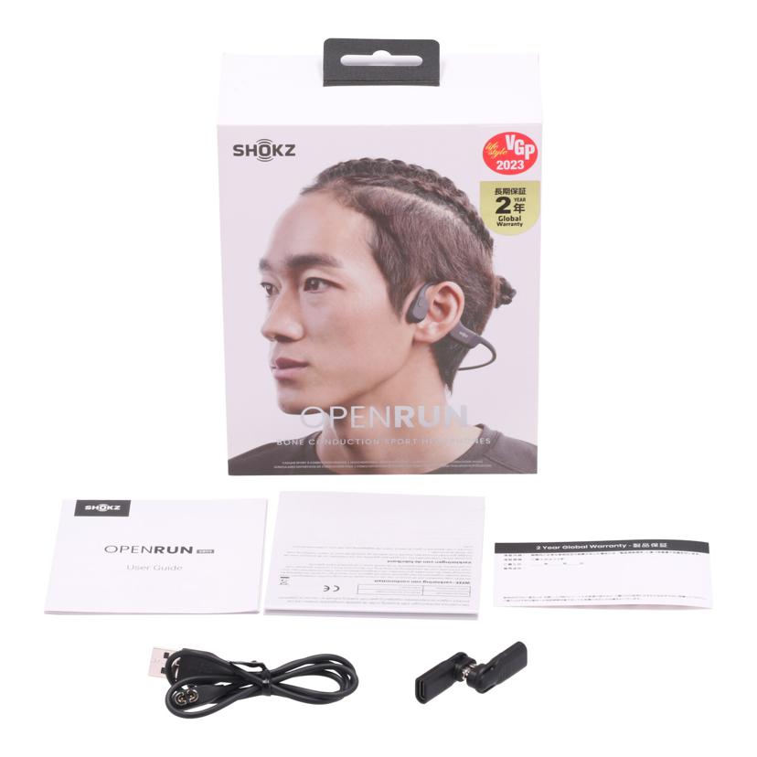 Shokz ショックス　/ワイヤレス骨伝導イヤホン／OpenRun　S803/SKZ-EP-000003//S8034450193464/Bランク/69