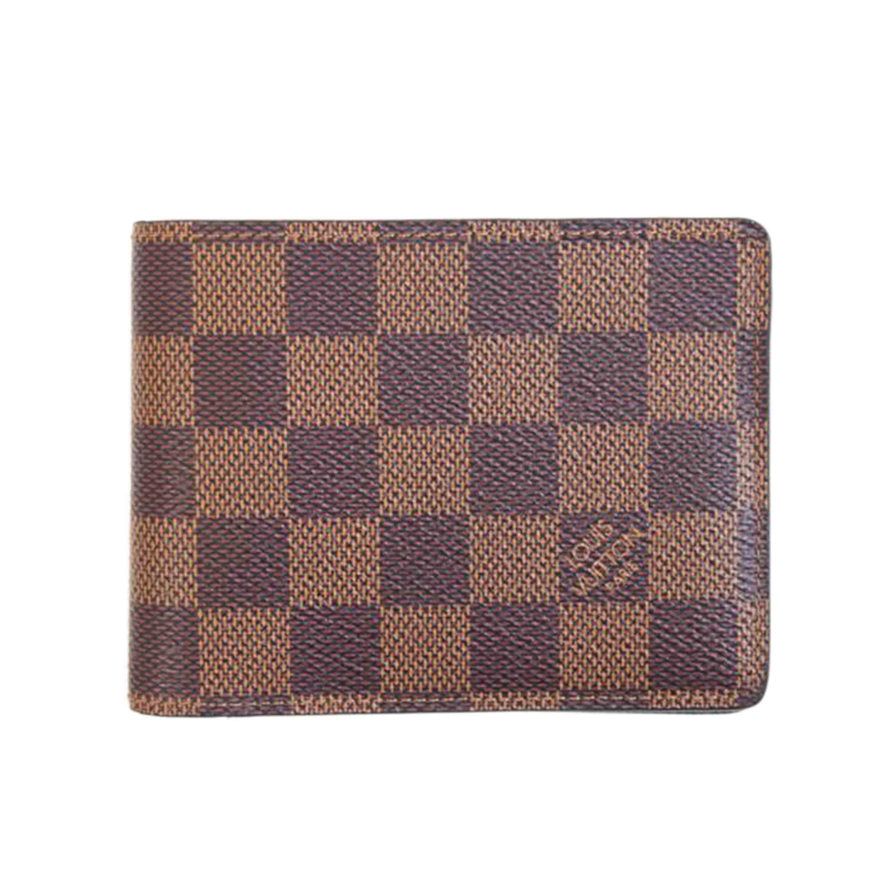 LOUIS　VUITTON ルイヴィトン/ポルト・フォイユ・ミュルティプル　エベヌ／ダミエ/N60895//RA1***/ABランク/71