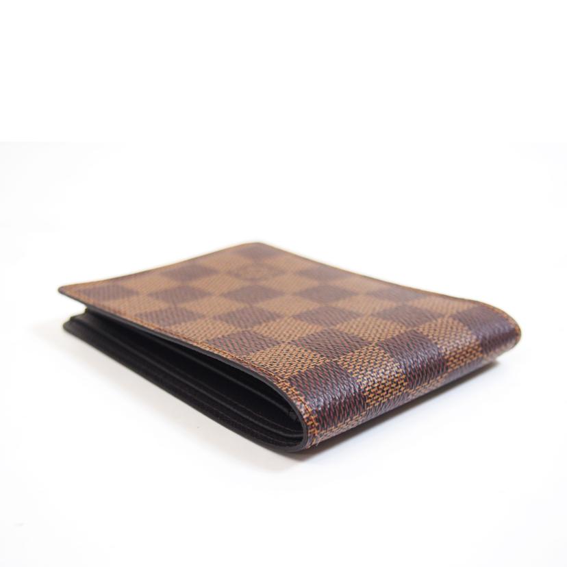 LOUIS　VUITTON ルイヴィトン/ポルト・フォイユ・ミュルティプル　エベヌ／ダミエ/N60895//RA1***/ABランク/71