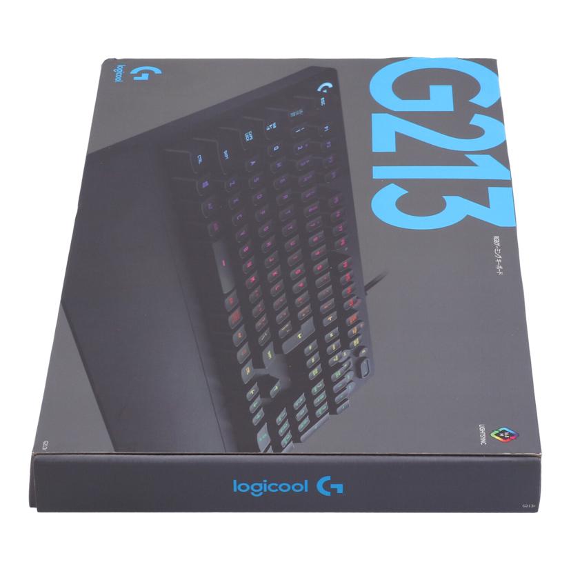 Logicool ロジクール　/ゲーミングキーボード未使用品/G213r 9200-009875//2119SCS03AV9/Sランク/69