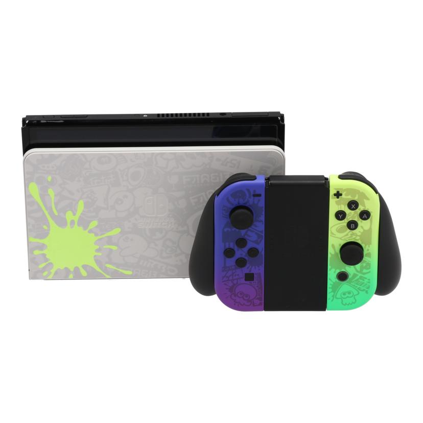 NINTENDO 任天堂/Nintendo Switch 有機EL 本体 スプラ3/HEG-S-KCAAA//XTJ10645411451/Bランク/01