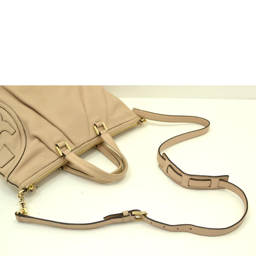 TORYBURCH TORYBURCH/トリーバーチレザー2Wayショルダー／ベージュ/ //ABランク/75