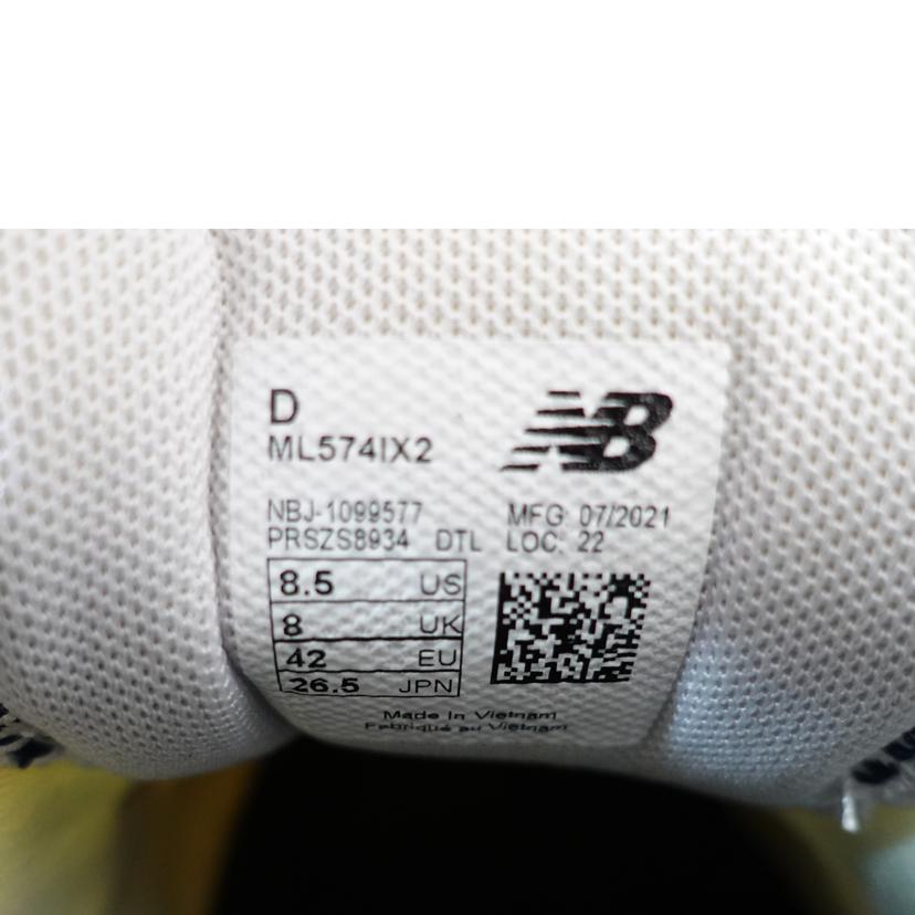 New　Balance ニューバランス/NB574・マルチカラー/ML574IX2//ABランク/88
