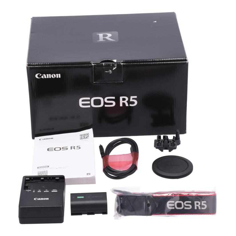 Canon キヤノン　/ミラーレス一眼　ボディ/EOS R5 ﾎﾞﾃﾞｨ//21000095/Bランク/78