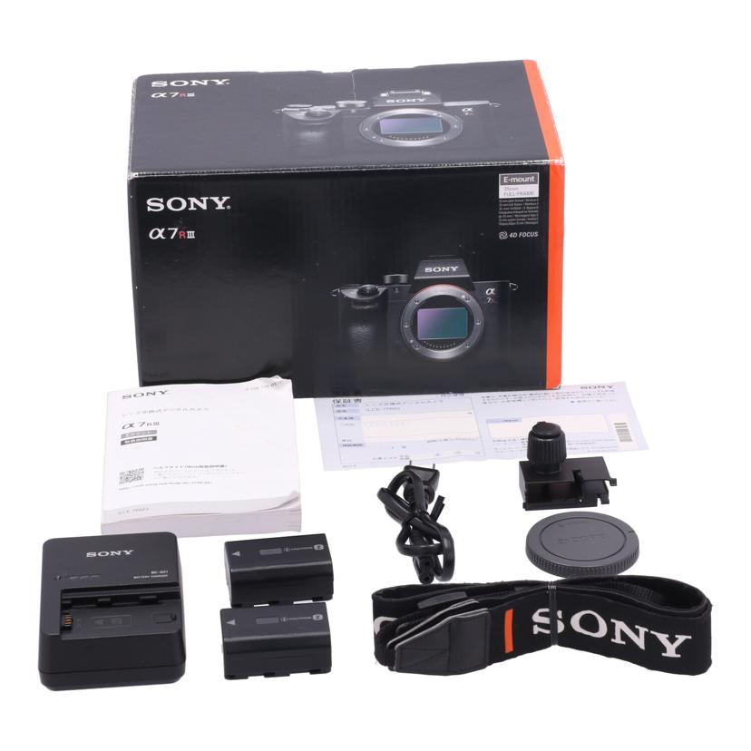 SONY　 ソニー　/ミラーレス一眼　ボディ／α7R　III/ILCE-7RM3//S0130249105/Bランク/78