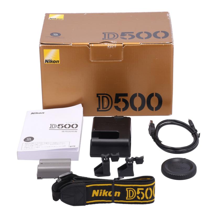 Nikon ニコン　/デジタル一眼　ボディ/D500 ﾎﾞﾃﾞｨ//2032673/ABランク/78