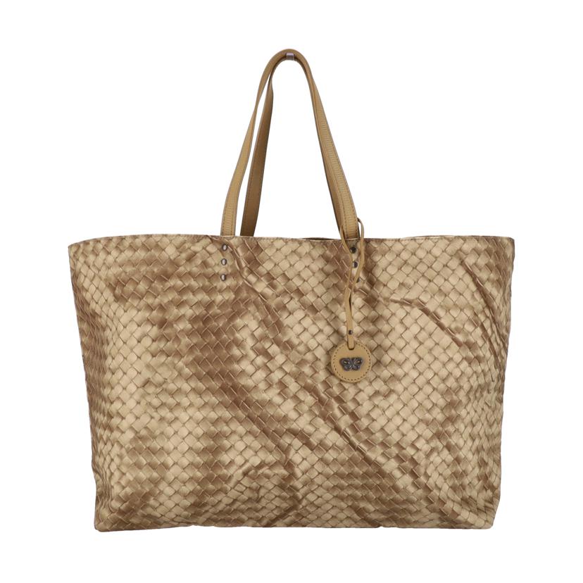 BOTTEGA　VENETA ボッテガヴェネタ/イントレチャートナイロントート／ミディアム/07723298N//Aランク/75