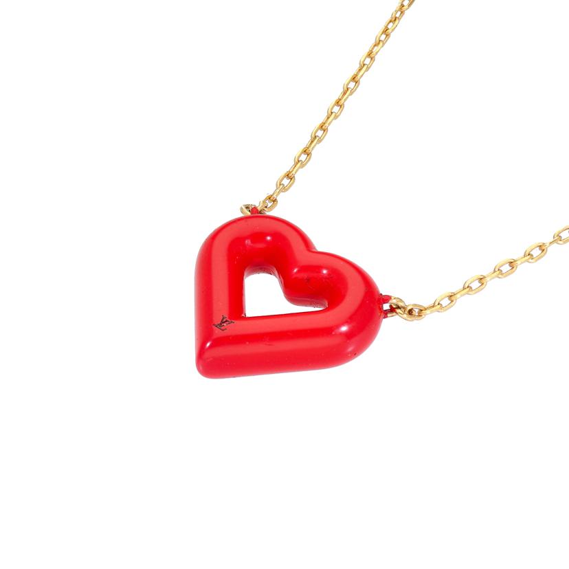 LOUIS VUITTONルイ・ヴィトン/ハートモチーフネックレス/M61137//OB1***/Aランク/18