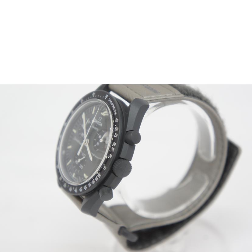 OMEGA×swatch オメガ×スウォッチ/ムーンスウォッチMISSION　TO　MERCURY／クオーツ/SO33A100//Bランク/05