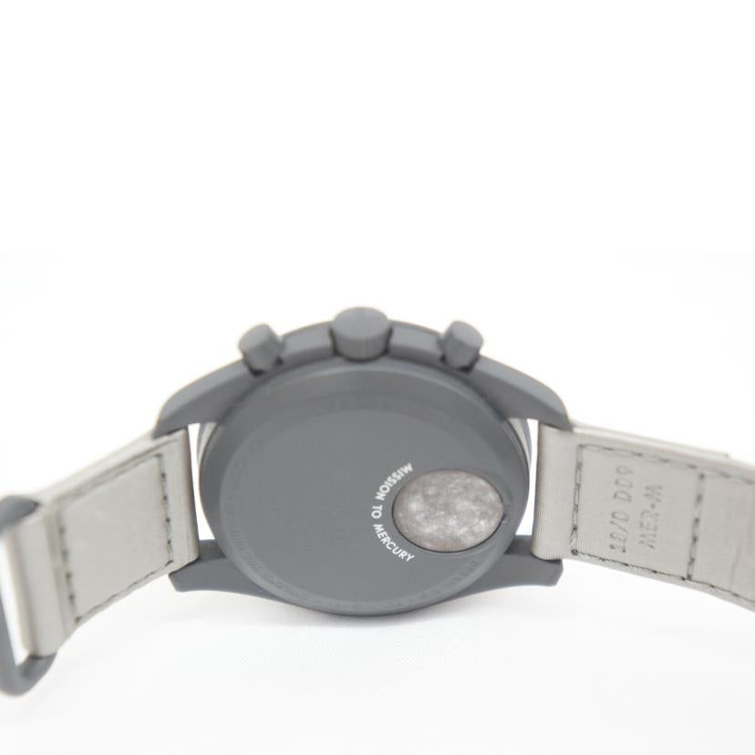 OMEGA×swatch オメガ×スウォッチ/ムーンスウォッチMISSION　TO　MERCURY／クオーツ/SO33A100//Bランク/05