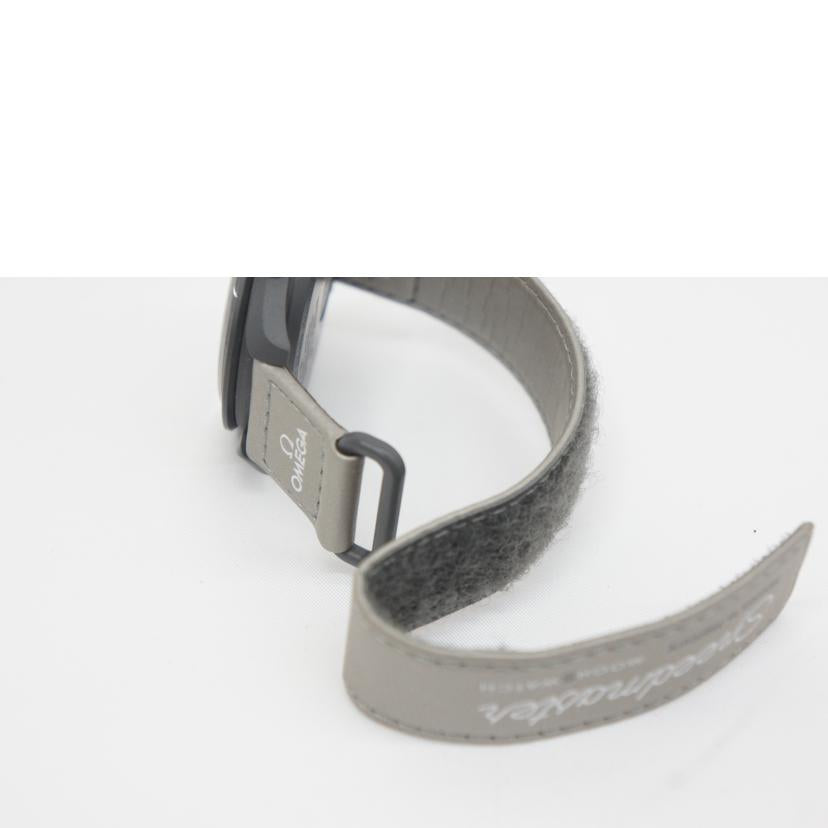 OMEGA×swatch オメガ×スウォッチ/ムーンスウォッチMISSION　TO　MERCURY／クオーツ/SO33A100//Bランク/05