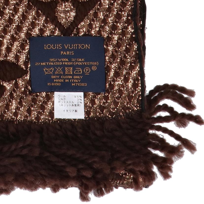 LOUIS VUITTON ルイヴィトン/エシャルプロゴマニア・マフラー／ブラウン/M71383//IS0198/SAランク/91