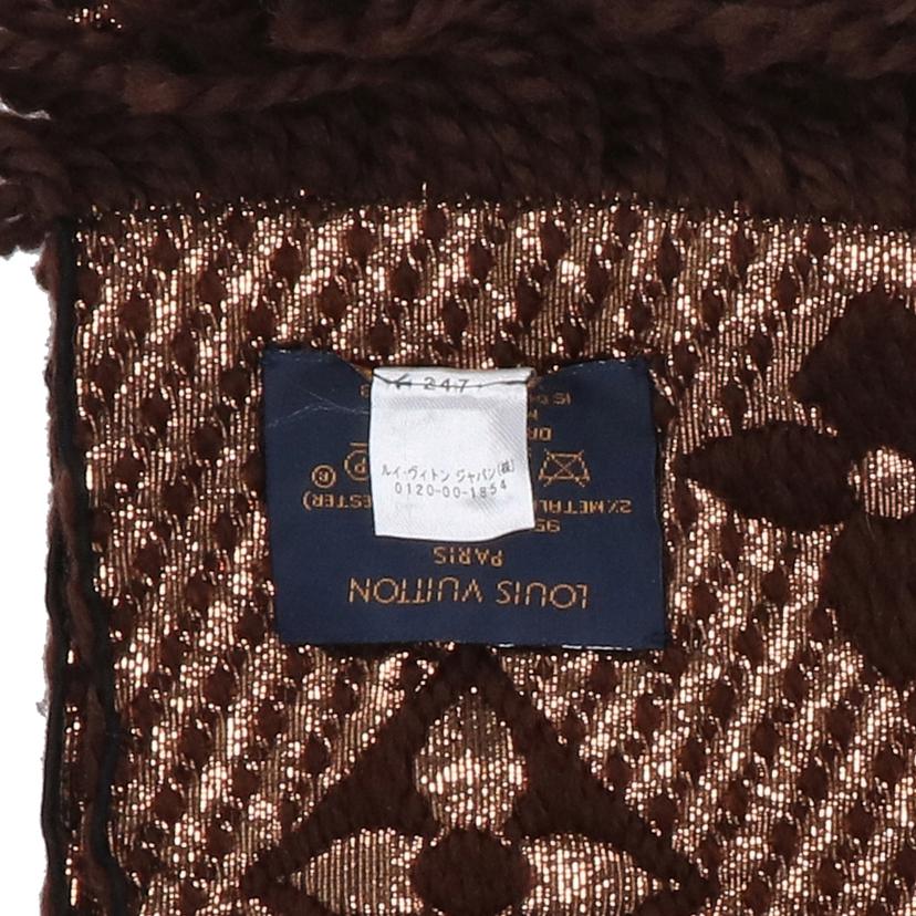 LOUIS VUITTON ルイヴィトン/エシャルプロゴマニア・マフラー／ブラウン/M71383//IS0198/SAランク/91