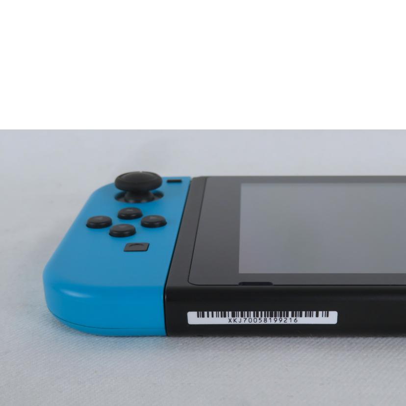 Nintendo 任天堂/ニンテンドーSwitch新型番　ネオンブルー×ネオンレッド/HAC-001//XKJ70058199216/ABランク/81