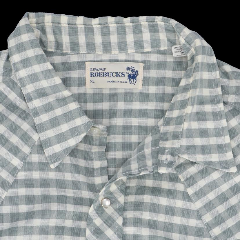 ROEBUCKS ローバックス/USA製ウエスタンシャツ//ABランク/82