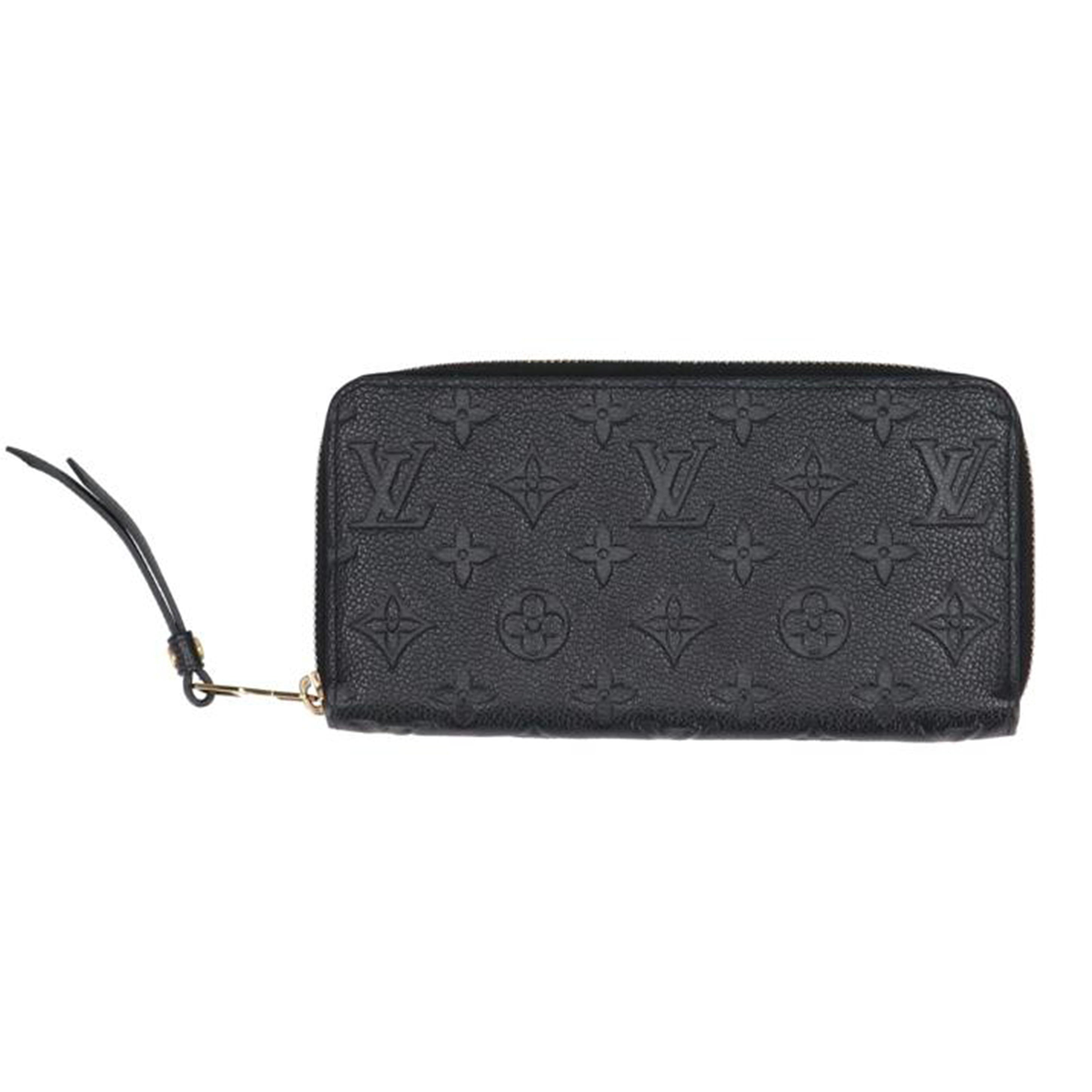 LOUIS VUITTON ルイヴイトン/ジッピーウォレット　ノワール／モノグラム・アンプラント/M61864//SP2***/ABランク/93