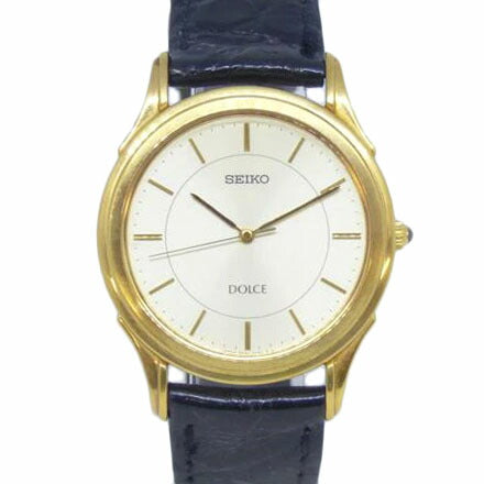 SEIKO セイコー/Dolce／メンズクォーツ／社外ベルト/5E31-7A40//6N0***/Bランク/64