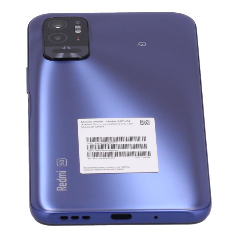 Xiaomi　SoftBank系 シャオミ　/スマートフォン／Redmi　Note　10T　64GB/A101XM//ca028a460422/Aランク/05