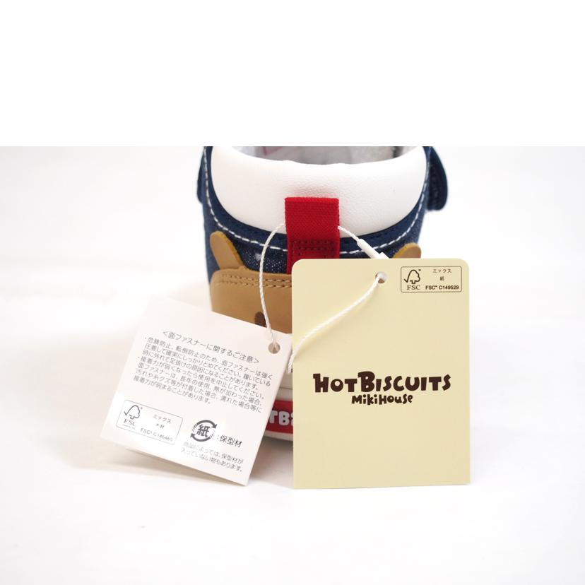 MIKIHOUSE ミキハウス/HOT　BISCUITS　デニムベビーシューズ/73-9303-496//Sランク/71