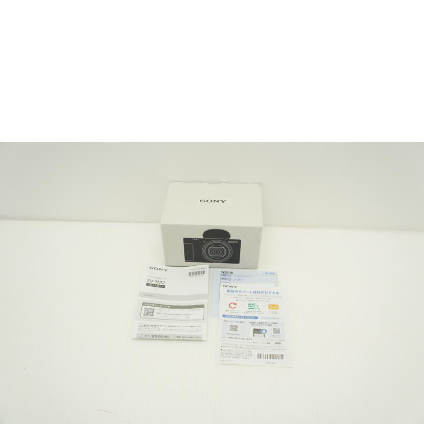 SONY/デジタルカメラ　／SONY　ZV－1M2/VLOGCAM ZV-1M2//P80819500D/Aランク/75