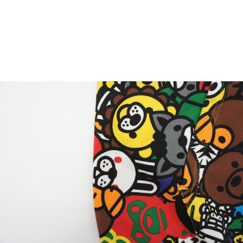 A　BATHING　APE アベイジングエイプ/アニマルサファリフルジップパーカー//Bランク/76